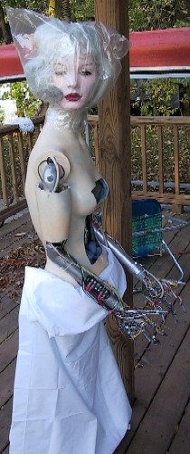 Female Cyborg Prop Side