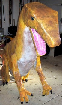 The Repainted Velociraptor Prop - Front