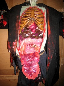Scarecrow Prop Chest Cavity Well Lit