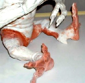 Gremlin Leg Resculpture