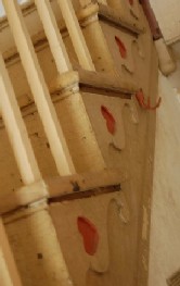John Work house stairway detail