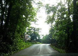 Road in front of John Work House