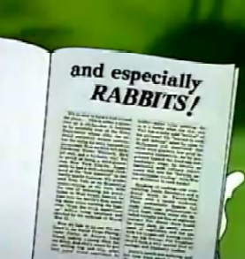 Especially rabbits!