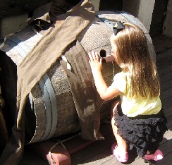 Checking the water barrel 2
