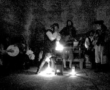The band in b/w