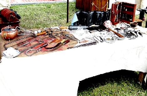 The Surgeon's Instrument Table