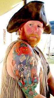 Red the Swede's Tattoo