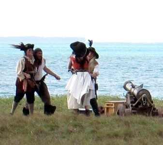 Pirates Goofing Off