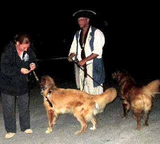 Leigh, Keith and the Dogs