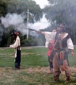 Pirates firing