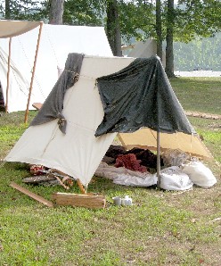 Jessi and Sami's tent