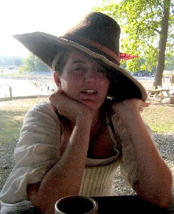Kate Bagley in the Patck Hand Original Hat