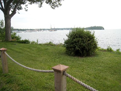 Put-in-Bay from the opposite end of South Bass  island
