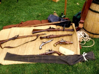 M. A. d'Dogge's gun display