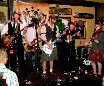 The Bastard Bearded Irishmen Performing