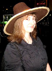Rachel Karras in the Patrick Hand Hat