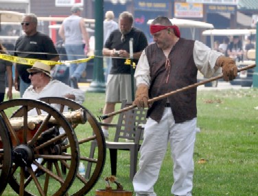 Put-in-Bay Swabbing Cannons
