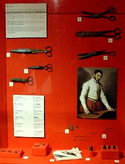 Period sewing implements