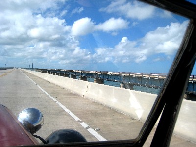 Traveling over 7 Mile Bridge