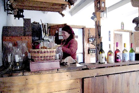 The bar at the Taberna