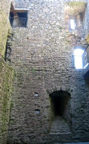 Lydford Castle Interior 1