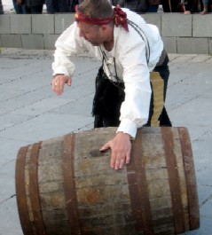 A Rolling Barrel
