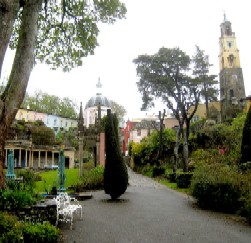 Portmeirion Village from Piazza