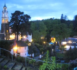 Portmeirion Village in the Evening